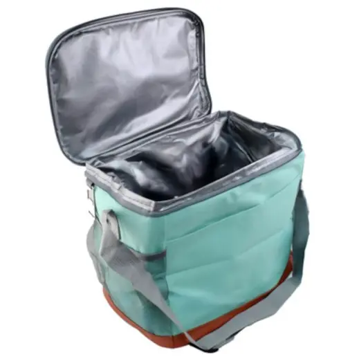 Coolix Lunch Cooler Bag Turquoise Open